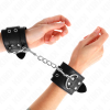 KINK - DOUBLE BUCKLE WRIST RESTRAINTS BLACK ADJUSTABLE 19-26 CM - Afbeelding 4