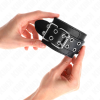 KINK - DOUBLE BUCKLE WRIST RESTRAINTS BLACK ADJUSTABLE 19-26 CM - Afbeelding 3