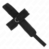 KINK - CROSS CUFFS BLACK 34 X 5.5 CM - Afbeelding 4