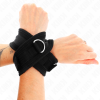 KINK - CROSS CUFFS BLACK 34 X 5.5 CM - Afbeelding 2