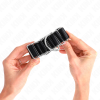 KINK - HINGE-LIKE THIN WRIST RESTRAINTS BLACK ADJUSTRABLE 16-22 CM X 3.5 CM - Afbeelding 3
