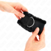 KINK - FURRY LINED WRIST RESTRAINTS BLACK ADJUSTABLE 17-31 CM X 7 CM - Afbeelding 3