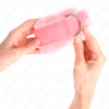 KINK - FURRY LINED WRIST RESTRAINTS PINK ADJUSTABLE 17-31 CM X 7 CM - Afbeelding 3