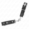 KINK - MINI BLACK WRISTBANDS WITH STUDS ADJUSTABLE 16-22 CM X 2 CM - Afbeelding 2