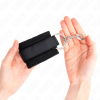 KINK - WRIST RESTRAINTS BLACK ADJUSTABLE 18-35 CM X 6 CM - Afbeelding 3