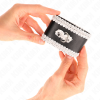KINK - BLACK WRIST RESTRAINTS WITH WHITE DECORATE LACE ADJSUTABLE 20-23 CM X 5.5 CM - Afbeelding 3