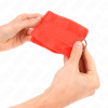 KINK - BEGINNER FUR HAND CUFFS RED 30 X 7 CM - Afbeelding 3