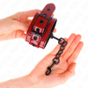 KINK - DARK RED WRIST CUFFS 23 X 5 CM - Afbeelding 3