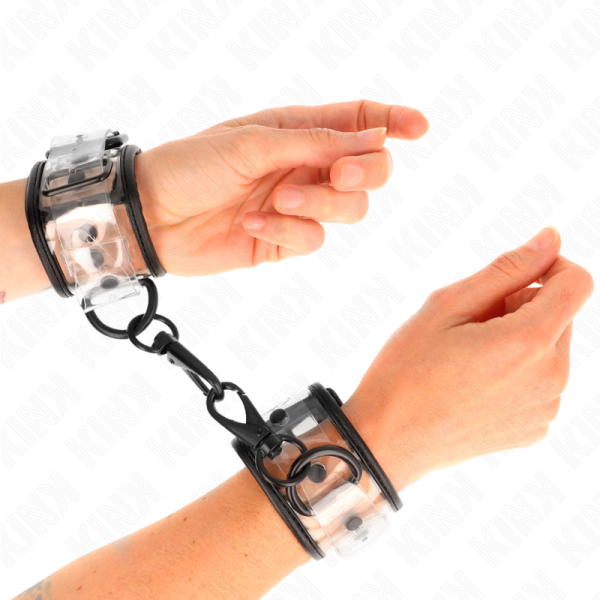 KINK - CLEAR WRIST CUFFS ADJUSTABLE 18-30 CM X 5.5 CM - Afbeelding 4