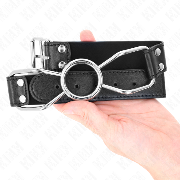 KINK - SPIDER MOUTH GAG 60 X 3 CM SIZE S 3 CM - Afbeelding 4