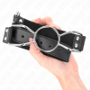 KINK - SPIDER MOUTH GAG 60 X 3 CM SIZE L 5 CM - Afbeelding 4