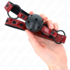 KINK - SHINY LEATHERETTE BALL 4.5 CM GAG 63.5 X 2 CM ADJUSTABLE 41 X 59 CM - Afbeelding 4