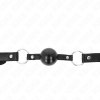 KINK - BLACK TPE BALL 4 CM GAG 60 x 2 CM - Afbeelding 3