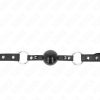 KINK - BALL 4 CM GAG WITH TIP RIVET AND SNAP LOCK 65 x 2 CM - Afbeelding 3