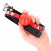 KINK - SOFT TPE BALL 4 CM GAG MODEL 4 60 x 2 CM ADJUSTABLE 37-52 CM - Afbeelding 4