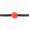 KINK - RED SINGLE SOLID BALL 4 CM GAG 65 x 1.5 CM - Afbeelding 3