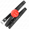KINK - RED SINGLE SOLID BALL 4 CM GAG 65 x 1.5 CM - Afbeelding 2