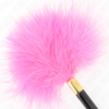 KINK - FUCHSIA GOLD METAL TICKLE FEATHERS 18 CM - Afbeelding 3