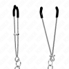 KINK - THIN NIPPLE CLAMPS WITH THICK CHAIN 30 CM - Afbeelding 4