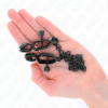 KINK - FLAT CHAIN NIPPLE CLAMPS BLACK 30 CM - Afbeelding 4