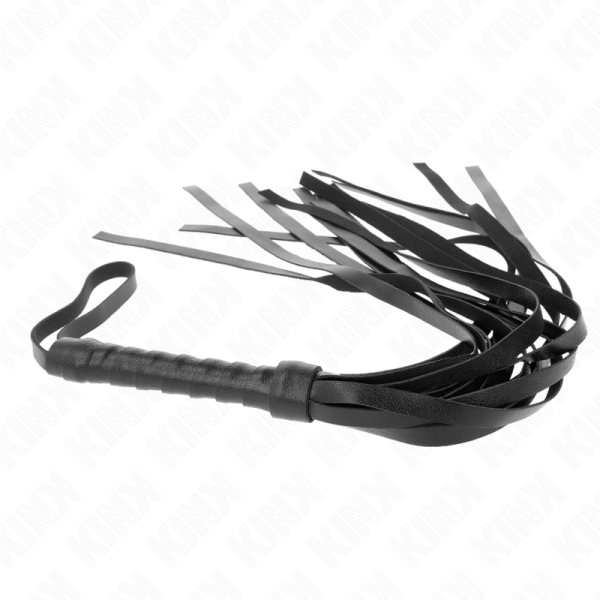 KINK - SIMPLE BLACK WHIP 45 CM - Afbeelding 4