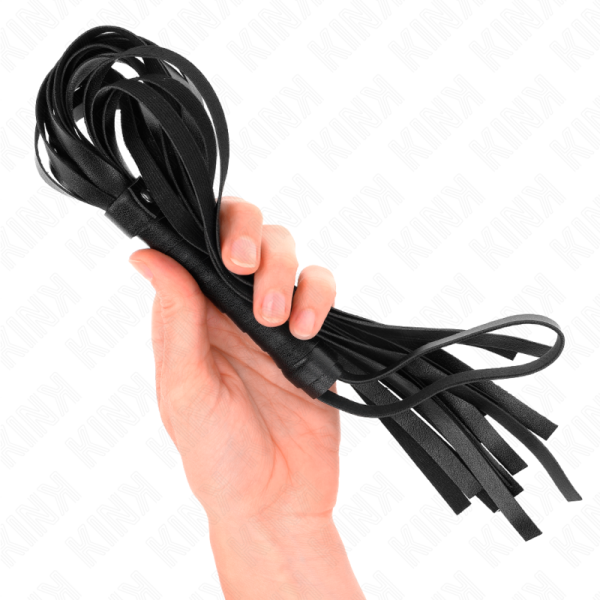 KINK - SIMPLE BLACK WHIP 45 CM - Afbeelding 5