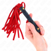 KINK - RED SUEDE MINI WHIP 30 CM - Afbeelding 3