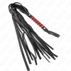 KINK - LONG STRIPED WHIP 70 CM - Afbeelding 2