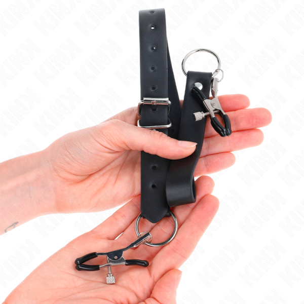 KINK - 4 CLIT CLAMPS ADJUSTABLE 34-48 CM - Afbeelding 3