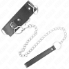 KINK - NECKLACE WITH LEASH 65 CM 3 RING MODEL 2 ADJUSTABLE 36-43 CM X 5 CM - Afbeelding 4