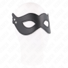 KINK - LEATHERETTE MASK WITH RIVETS MODEL 1 26 x 8 CM - Afbeelding 2