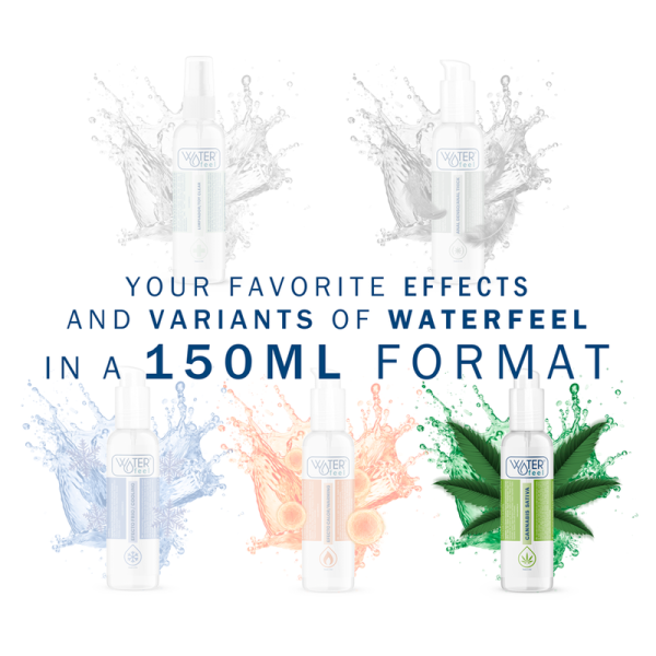 WATERFEEL - CANNABIS LUBRICANT 150 ML (EXPIRATION DATE 31/01/25) - Afbeelding 2