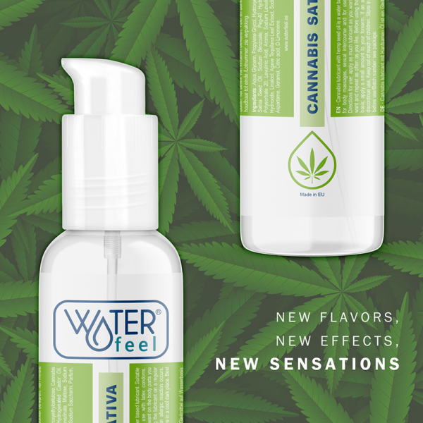 WATERFEEL - CANNABIS LUBRICANT 150 ML (EXPIRATION DATE 31/01/25) - Afbeelding 6