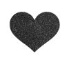BIJOUX - INDISCRETS FLASH BLACK HEART NIPPLE CUTS - Afbeelding 2