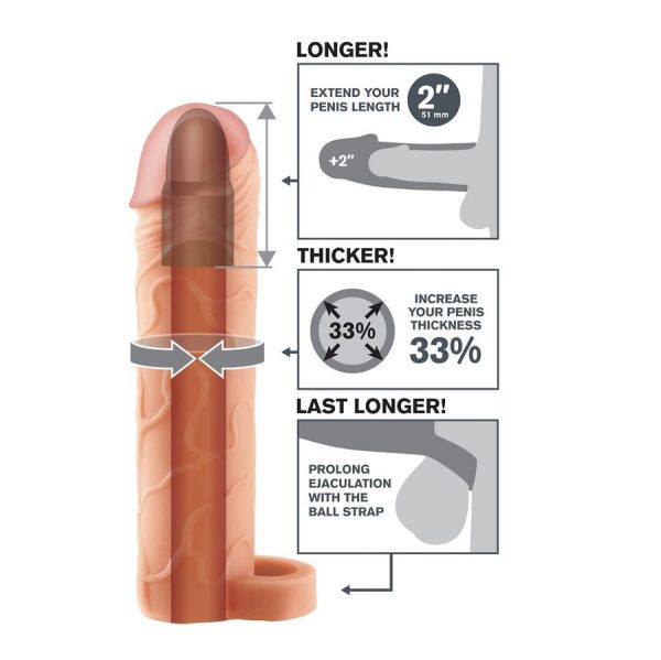 FANTASY X- TENSIONS - PERFECT 2 EXTENSION BALL STRAP SKIN - Afbeelding 2