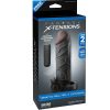 FANTASY X- TENSIONS - VIBRATING REAL FEEL 2 EXTENSION BLACK - Afbeelding 2