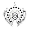 BIJOUX - INDISCRETS FLAMBOYANT BLACK&SILVER - Afbeelding 3