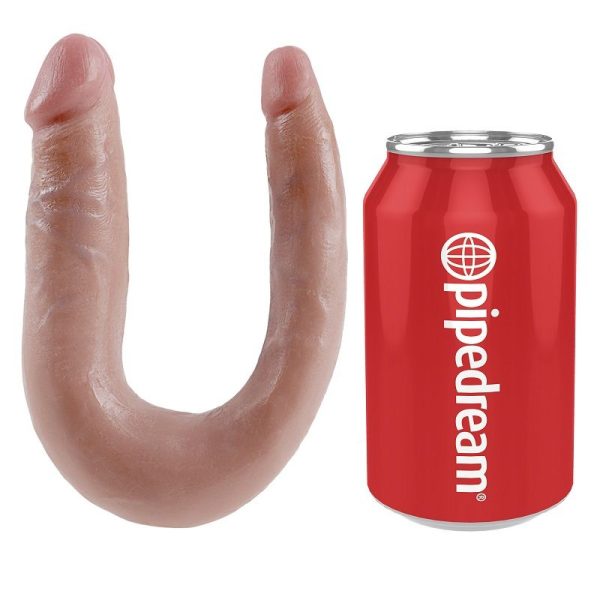 KING COCK - U-SHAPED SMALL DOUBLE TROUBLE FLESH 12.7 CM - Afbeelding 4