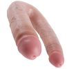 KING COCK - U-SHAPED LARGE DOUBLE TROUBLE FLESH 17.8 CM - Afbeelding 3