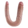 KING COCK - U-SHAPED LARGE DOUBLE TROUBLE FLESH 17.8 CM - Afbeelding 5