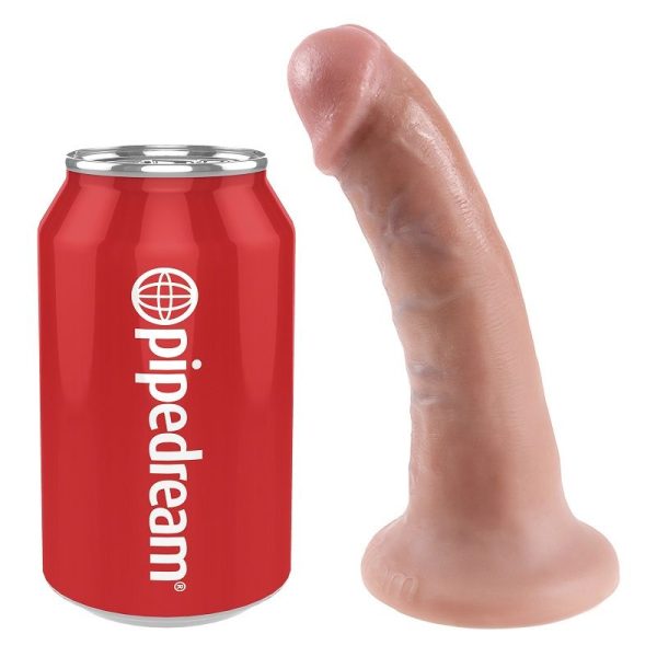 KING COCK - 6 DILDO FLESH 15.2 CM - Afbeelding 3