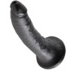 KING COCK - 7 DILDO BLACK 17.8 CM - Afbeelding 4