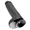 KING COCK - 11 DILDO BLACK WITH BALLS 28 CM - Afbeelding 3