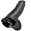 KING COCK - 12 DILDO BLACK WITH BALLS 30.48 CM - Afbeelding 4