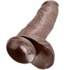 KING COCK - 12 DILDO BROWN WITH BALLS 30.48 CM - Afbeelding 2