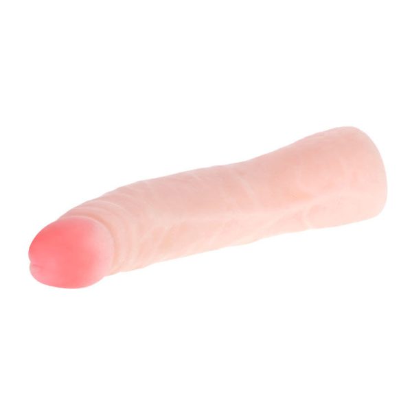 BAILE - REALISTIC SKIN TOUCH SILICONE DILDO 19 CM RANDOM BOX COLOR - Afbeelding 3