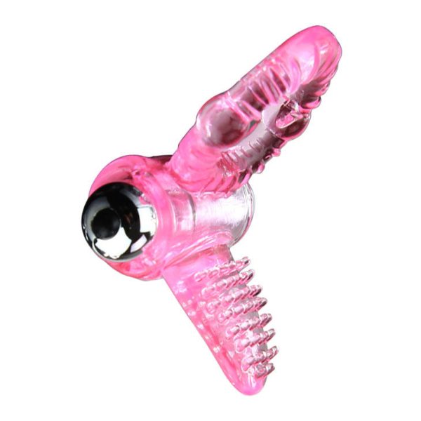 BAILE - SWEET ABS 10 RHYTHMS RING PINK VIBRATOR PENIS RING - Afbeelding 2