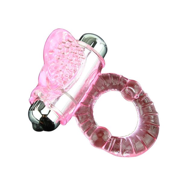 BAILE - SWEET ABS 10 RHYTHMS RING PINK VIBRATOR PENIS RING - Afbeelding 3