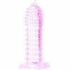 BAILE - PENIS SHEATH WITH PINK STIMULATING POINTS 14 CM - Afbeelding 5