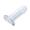 BAILE - PENIS SHEATH WITH TRANSPARENT STIMULATING POINTS 14 CM - Afbeelding 2